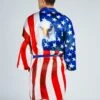 The Mascot | American Flag Bald Eagle Kimono -Clothing Store 02 18 Tropical USA 7123
