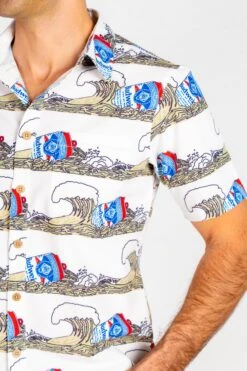 The Shaka Brew | Budweiser Surfer Hawaiian Shirt -Clothing Store 02 24 21 Swim Derby MatchingSolidUnderwear AnimalUnderwear 0113