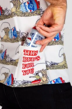 The Shaka Brew | Budweiser Surfer Hawaiian Shirt -Clothing Store 02 24 21 Swim Derby MatchingSolidUnderwear AnimalUnderwear 0118