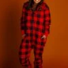 The Lumbersexual | Ladies Unisex Buffalo Check Adult Onesie -Clothing Store 08 26 Christmas LeisureIMG 0860 Edit