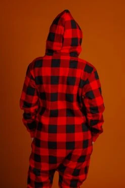 The Lumbersexual | Ladies Unisex Buffalo Check Adult Onesie -Clothing Store 08 26 Christmas LeisureIMG 0870