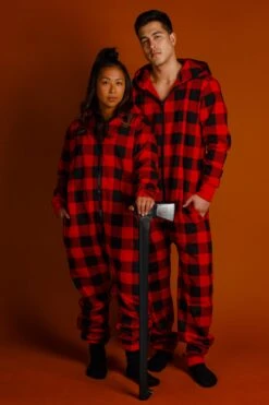 The Lumbersexual | Ladies Unisex Buffalo Check Adult Onesie -Clothing Store 08 26 Christmas LeisureIMG 0890 Edit fc5bd257 8c40 4a2e 9aef 264461899261