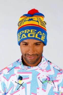 The Spread Eagle | Retro Ski Beanie -Clothing Store 08 30 Christmas BlackLabel Underwear IMG 7055