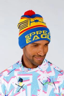 The Spread Eagle | Retro Ski Beanie -Clothing Store 08 30 Christmas BlackLabel Underwear IMG 7056