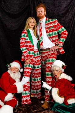 The Red Ryder | Women's Knit Print Christmas Suit -Clothing Store 09 10 Christmas Studio NFL Underwear Formal X9A0735 17618706 8635 406a 8729 a2abd8a4e699