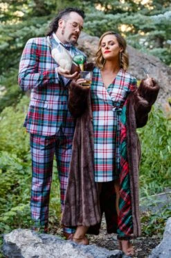 The Scotch On The Rocks | White & Red Plaid Christmas Wrap Dress -Clothing Store 09 12 Christmas VailHouse FormalIMG 0382 5bb8fe97 a749 4880 b1a0 32168ba76b60