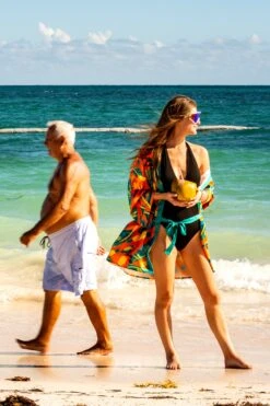 The Cruise Ship Casanova | Women's Unisex Hawaiian Party Kimono -Clothing Store 2019 01 20 L DRSwim MR 1417