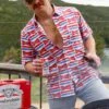 The Old Faithful Budweiser | Short Sleeve Button Down