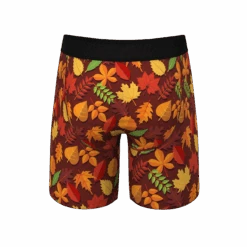 The Acorn Hoard | Squirrel Long Leg Ball Hammock® Pouch Underwear With Fly -Clothing Store AcornHoardSquirrelLongBXWFly5