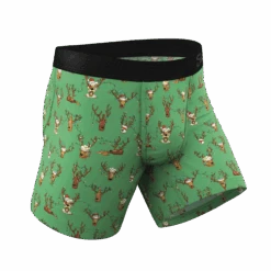 The Blitzened | Reindeer Beer Ball Hammock® Pouch Underwear -Clothing Store BlitzenedBoxerNoFly3