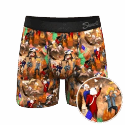 The Boston Tea Bag Party | Patriotic Ball Hammock® Pouch Underwear