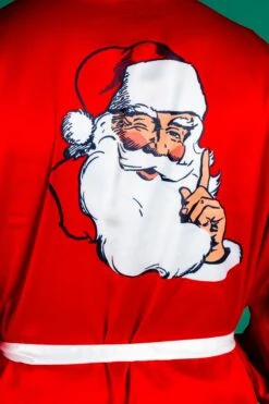 The Daddy Claus | Red Santa Christmas Kimono -Clothing Store Christmas Kimonos Pajameralls MLR IMG 8271
