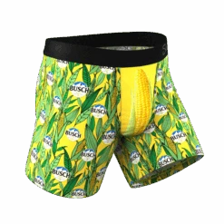 The Down To Shuck | Official Busch Light Corn Ball Hammock® Pouch Underwear -Clothing Store DowntoShuckOfficialBuschLightCornBXStndrd3