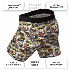 The Here Be Monsters | Monster Truck Long Leg Ball Hammock® Pouch Trunks Underwear With Fly -Clothing Store HereBeMonsters4 a389b3b5 1864 4a42 af05 19f49cc2eef9