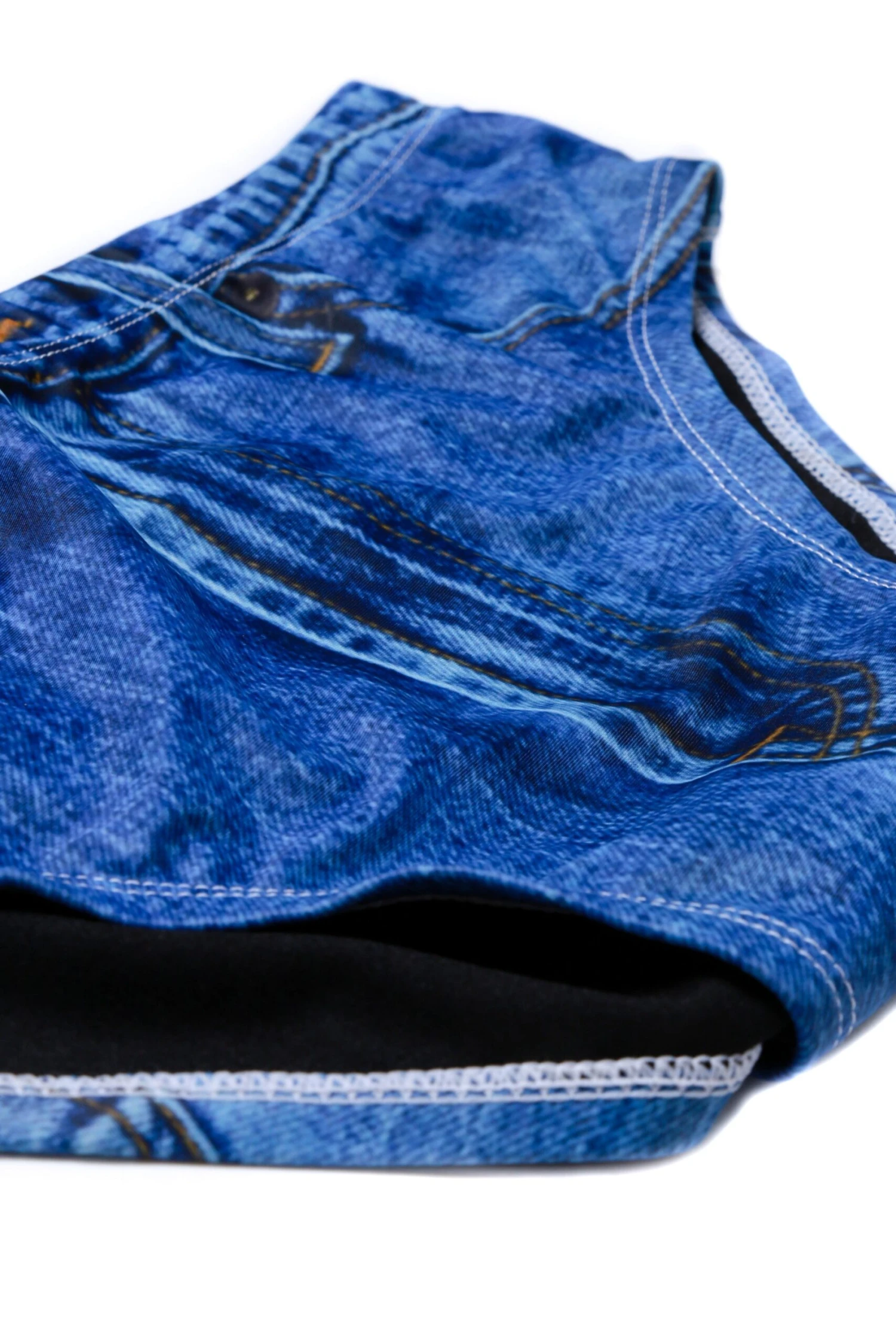 The Daytona Dong Sarong | Denim Print Swim Brief 7 The Daytona Dong Sarong | Denim Print Swim Brief - Image 5