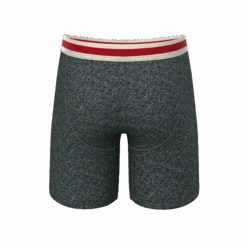 The Koala Camo | Heather Grey Long Leg Ball Hammock® Pouch Underwear With Fly -Clothing Store KoalaCamoHeatherGreyLongBXWFly5