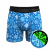 The Melt In Your Mouth | Glow In The Dark Naughty Snowflakes Ball Hammock® Pouch Underwear