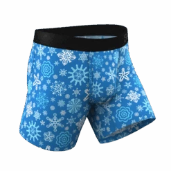 The Melt In Your Mouth | Glow In The Dark Naughty Snowflakes Ball Hammock® Pouch Underwear -Clothing Store MeltInYourMouthNaughtySnowflakesBoxerStndrd3
