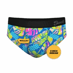 The Oahu Rendezvous | Tropical Leaves Ball Hammock® Pouch Underwear Briefs -Clothing Store OahuRendezvous3