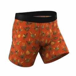 The Party Fowl | Thanksgiving Turkey Ball Hammock® Pouch Underwear -Clothing Store PartyFowlThanksgivingTurkeyBoxerStndrd3