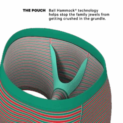 New Products -Clothing Store StripeClubChristmasStripedBoxerStndrd2