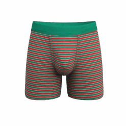 The Stripe Club | Christmas Striped Ball Hammock® Pouch Underwear -Clothing Store StripeClubChristmasStripedBoxerStndrd5