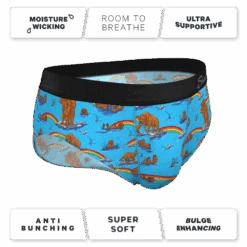 The Bear | Bear And Otter Rainbow Ball Hammock® Pouch Underwear Briefs -Clothing Store TheBear4