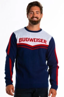 The Draft | Retro Budweiser Ski Sweater
