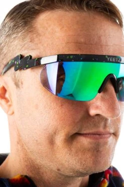 The Drop | Black And Blue Mirrored Sunglasses -Clothing Store TheDropSunglasses