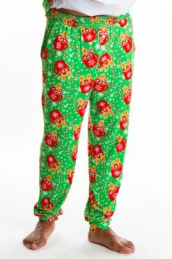 The Hot Cocoa-cuzzi | Mens Gingerbread Pajama Bottom