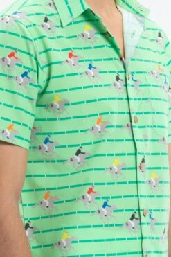 The Louisville | Derby Horse Racing Stripe Hawaiian Shirt -Clothing Store TheLouisville10057 0259 3