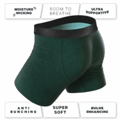The Tree Falls | Forest Green Ball Hammock® Pouch Underwear -Clothing Store TreeFallsForestGreenBXStndrd4