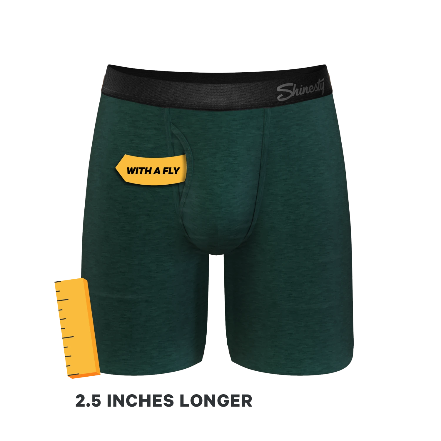 The Tree Falls | Forest Green Long Leg Ball Hammock® Pouch Underwear With Fly 5 The Tree Falls | Forest Green Long Leg Ball Hammock® Pouch Underwear With Fly - Image 3