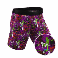 The Wet Nightmare | Halloween Characters Long Leg Ball Hammock® Pouch Underwear With Fly