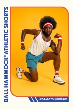 The Pick-up Game | Tonal Blue Ball Hammock® 9 Inch Athletic Shorts -Clothing Store bluetonal4