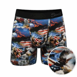 The Home Sweet Home | America Themed Ball Hammock® Pouch Underwear