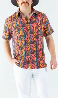 The Bay Breeze | Tropical Neon Hawaiian Shirt -Clothing Store junepipeline 3